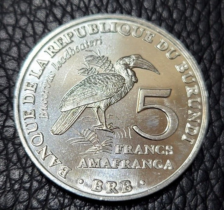 Read more about the article 2014 Burundi 5 Francs Coin