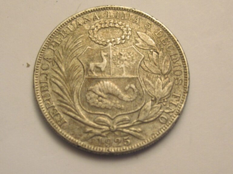 Read more about the article 1925 Peru Silver Un Sol