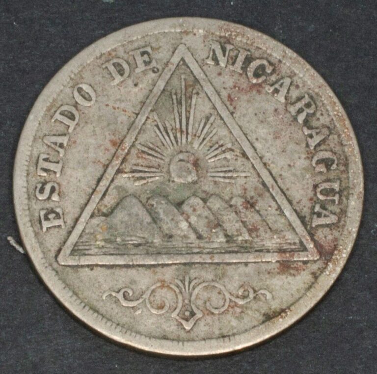 Read more about the article 1898 Nicaragua 5 Centavos KM# 8