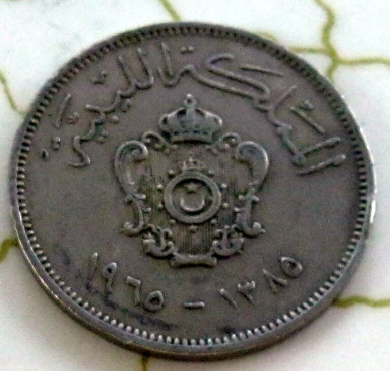 Read more about the article COIN LIBYA 20MIL 1965 XF 208