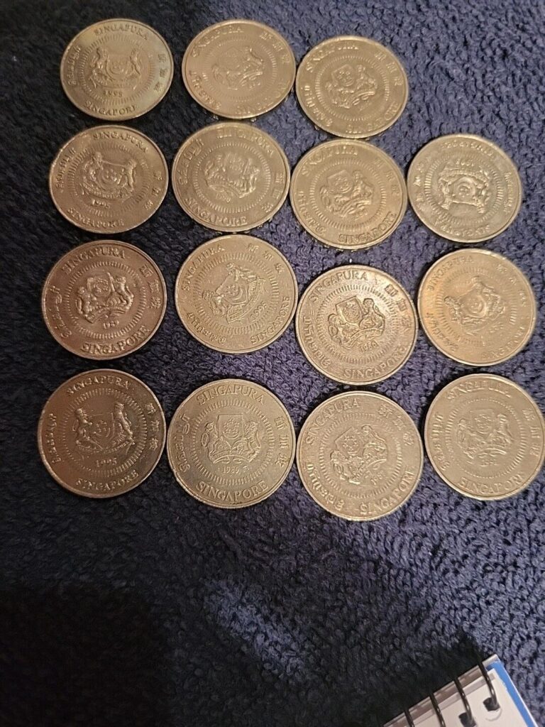 Read more about the article (15) Of These 1988 SINGAPORE 50 CENTS COINS