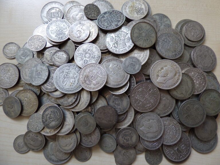 Read more about the article British Pre 1947 .500 Silver Coins 50 Grams -1KG Choose Amount Silver Investment