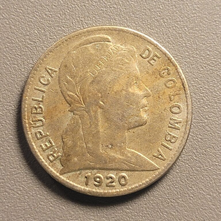 Read more about the article 1920 Colombia 2 Centavos Coin