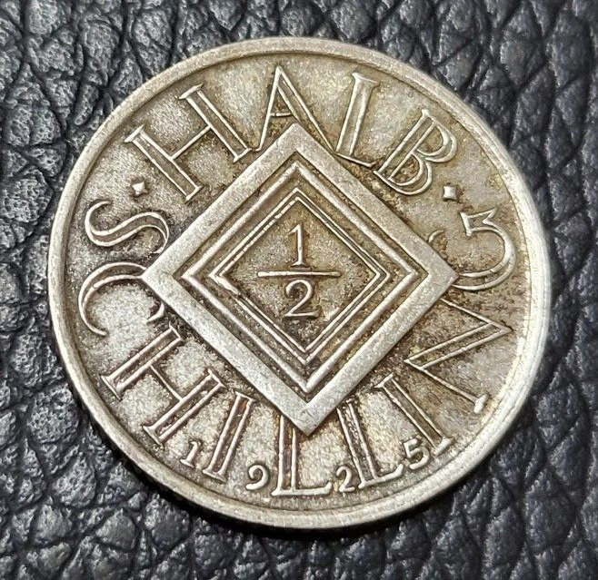 Read more about the article 1925 Austria ½ Schilling Silver (.640) Coin