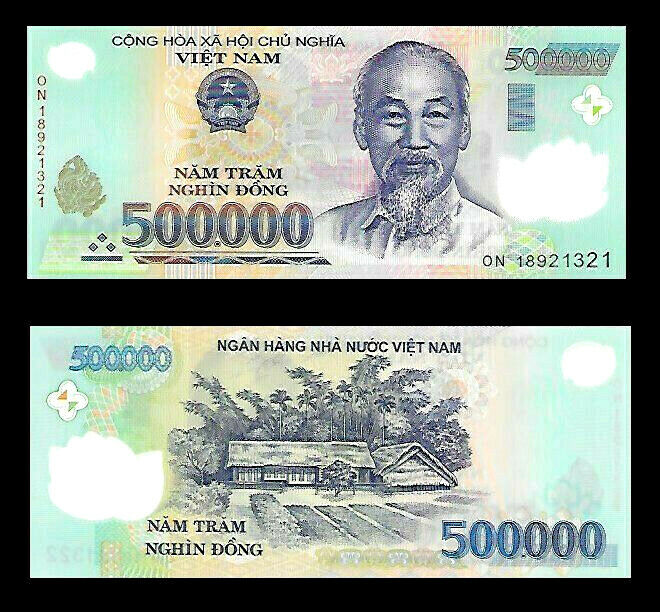 Read more about the article 500 000 Vietnam Dong – 500000 UNC Vietnamese Dong Banknote! Viet Nam Vietmanese