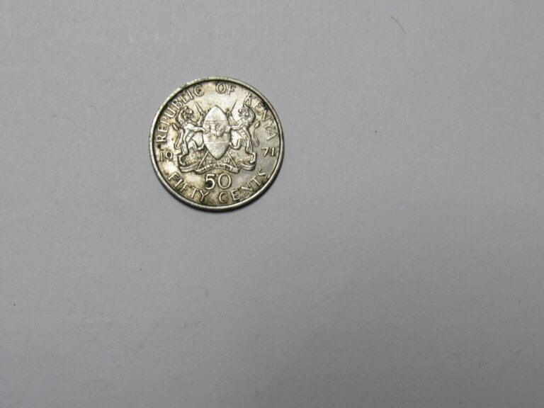 Read more about the article Old Kenya Coin – 1971 50 Cents – Circulated