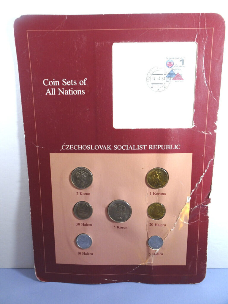 Read more about the article Coin Sets of All Nations CZECH REPUBLIC 7 Coins New