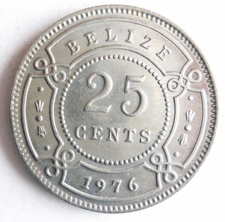 Read more about the article 1976 BELIZE 25 CENTS – Excellent Coin – FREE SHIP – Latin Bin #6