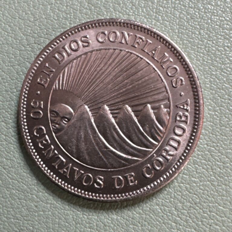 Read more about the article 1974 NICARAGUA 50 CENTAVOS HIGH GRADE COIN Bu And Uncirculated