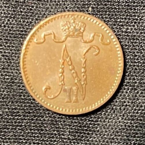 Read more about the article Uncirculated 1913 Finland One Penni Coin