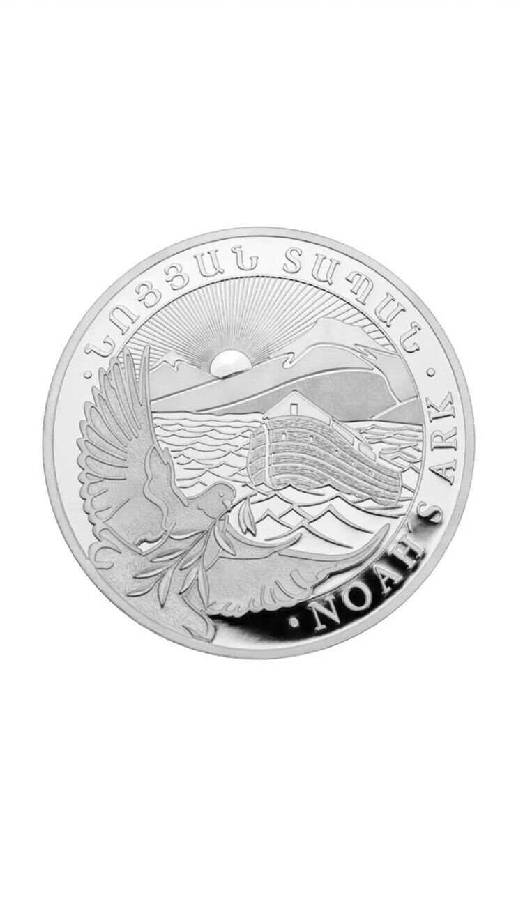 Read more about the article 2024 500 Dram Noah’s Ark Silver Coin 1 oz Brilliant Uncirculated