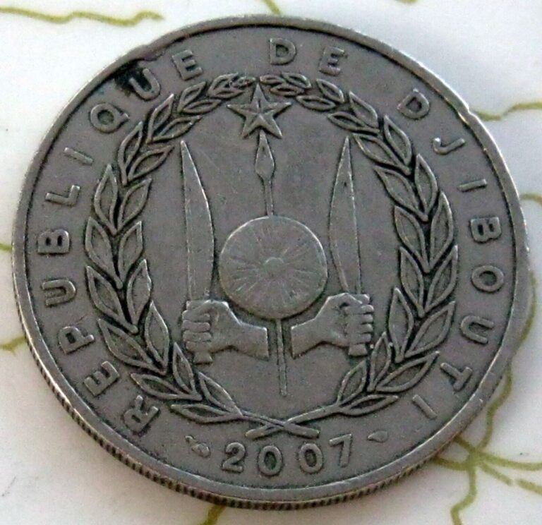 Read more about the article COIN DJIBOUTI 100FR 2007 VF AL