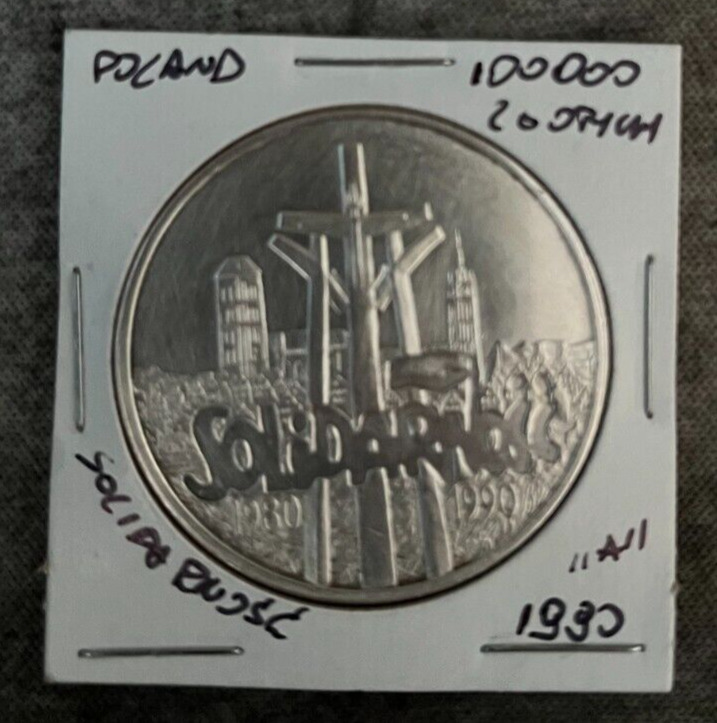 Read more about the article 100 000 ZLOTE 1990 POLAND