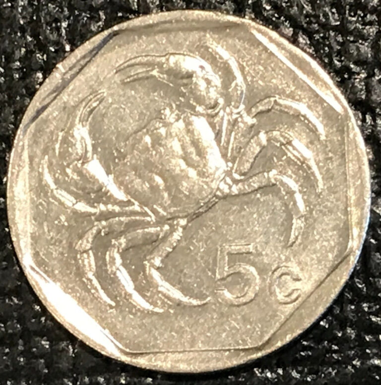 Read more about the article HIGH GRADE AU/UNC 2001 MALTA CRAB 5 CENTS COIN-AGT374