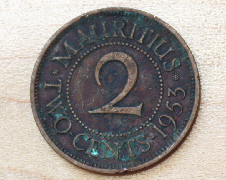 Read more about the article 1953 Mauritius 2 Cents