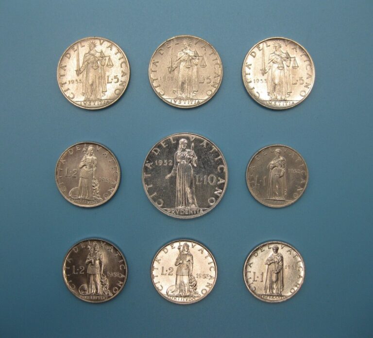 Read more about the article Vatican City Coin Collection – 25 Beautiful Coins – Free Shipping