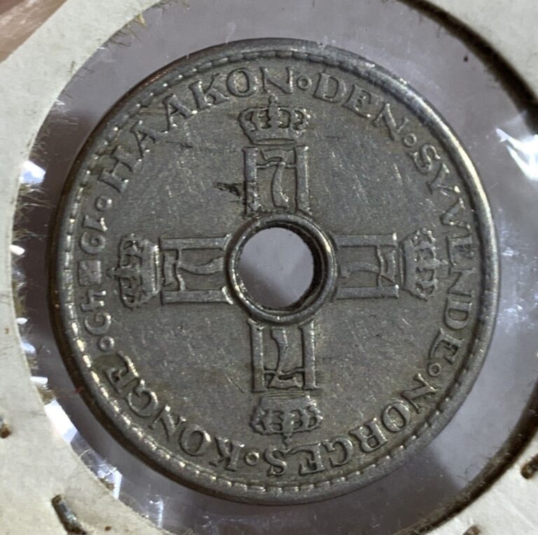 Read more about the article Norway 1 Krone 1949 Coin