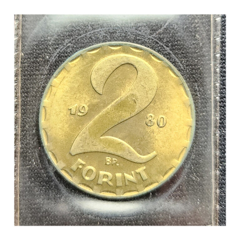 Read more about the article 1980 Hungary Magyar Ungarn 2 Forint Coin