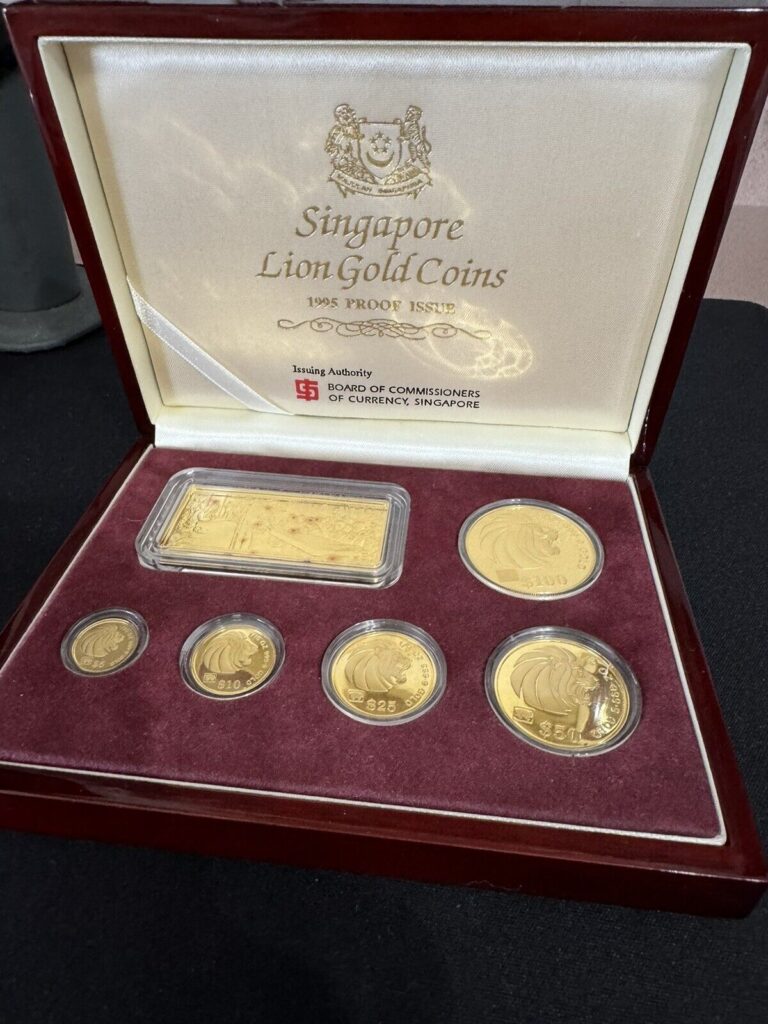 Read more about the article 1995 Singapore Lion Gold Coin Set