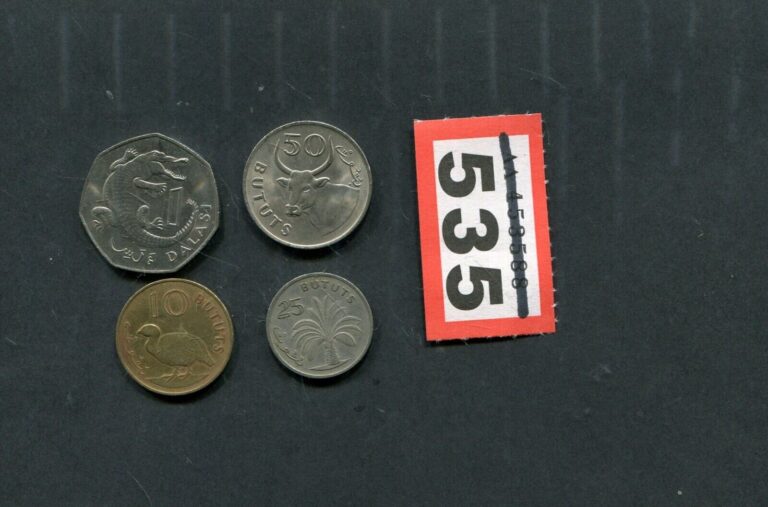 Read more about the article Lot of  4  coins of     Gambia