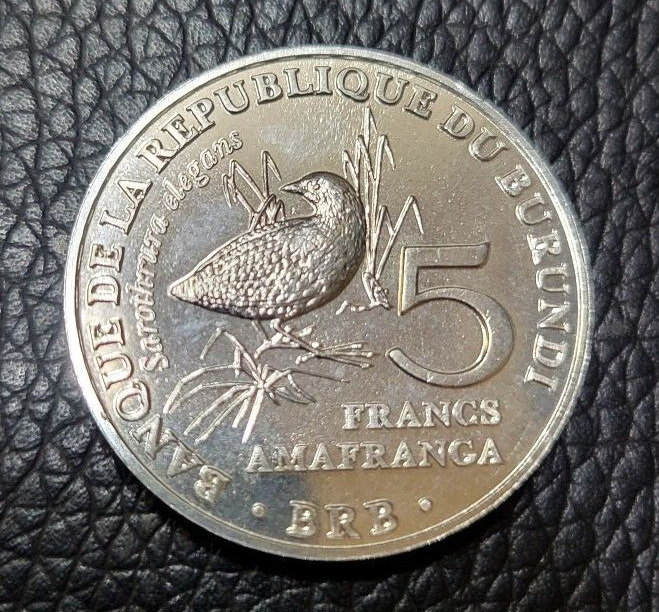 Read more about the article 2014 Burundi 5 Francs Coin