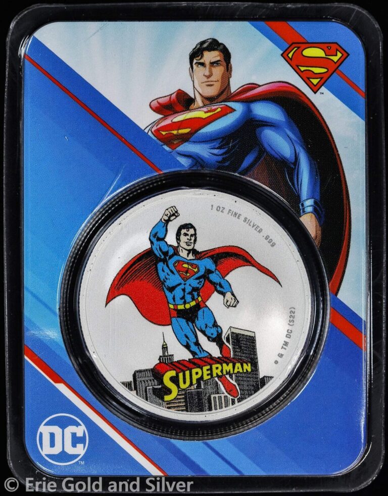 Read more about the article 2023 Samoa 1 oz Silver Colorized DC Comics Superman | TEP