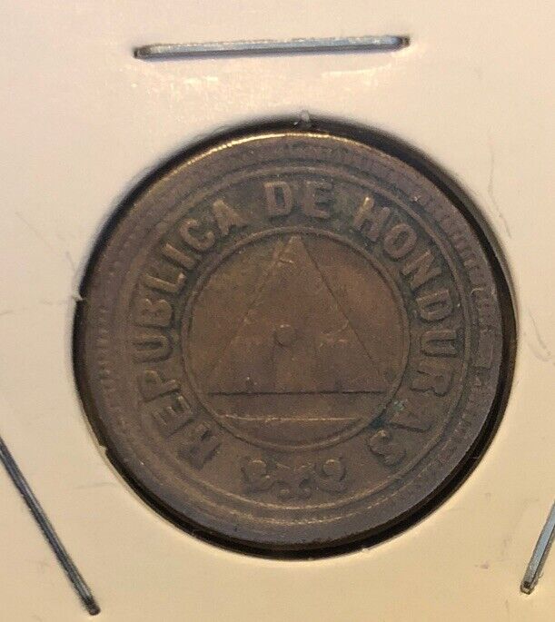 Read more about the article 1920 HONDURAS 2 Centavos  Bronze Coin-KM#71-Mintage=283 000