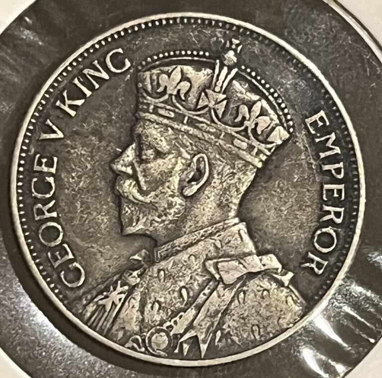 Read more about the article 1936 New Zealand Florin  High Grade Silver Coin  Key Date  Low Mintage
