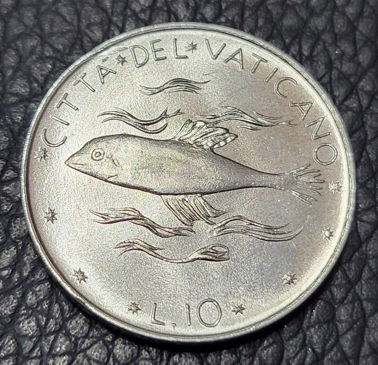 Read more about the article 1977 Vatican City 10 Lira Coin