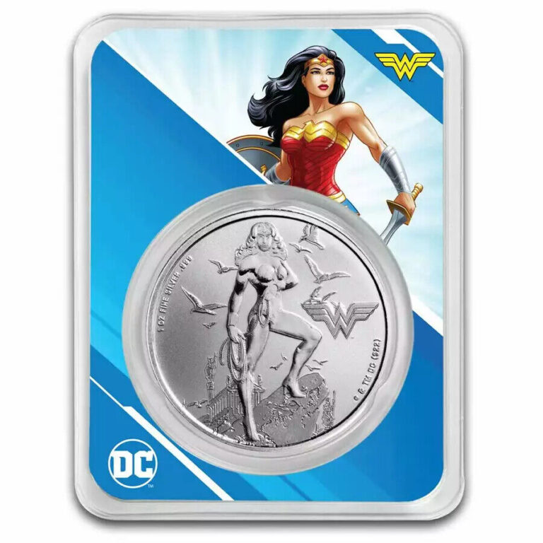 Read more about the article 2024 Samoa 1 oz Silver DC Comics Wonder Woman BU in TEP