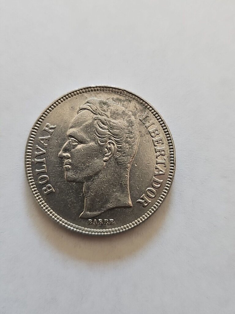 Read more about the article Venezuela Coin  5 Bolivares Bs 1975