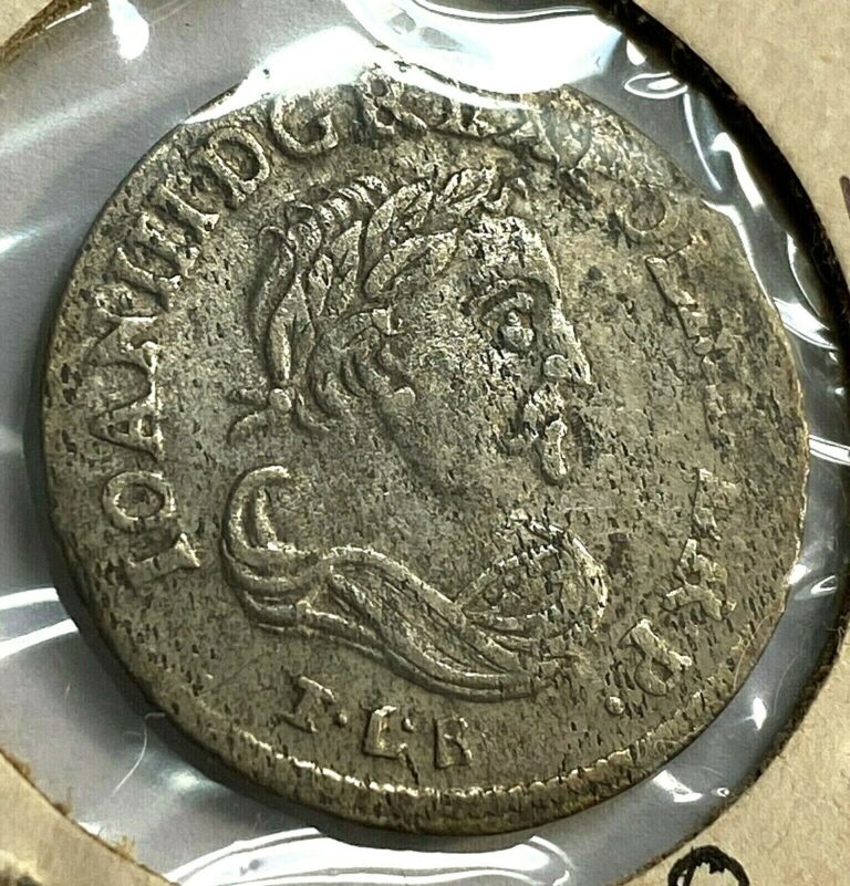 Read more about the article 1684 TLB Poland 6 Groschen Johan III Sobieski Nice Original XF+ KM-128 CHN