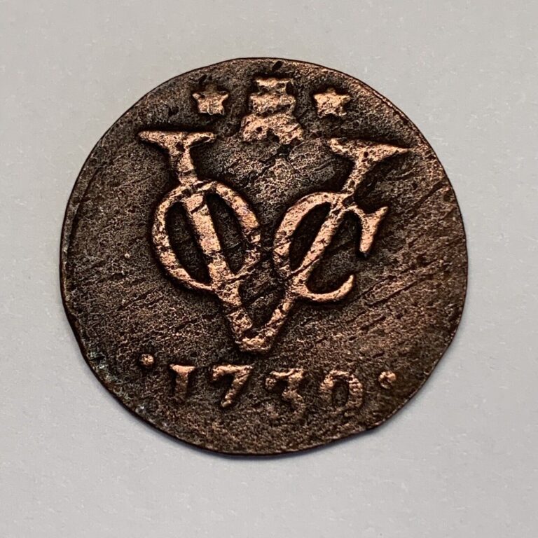 Read more about the article 1700’s Coin – Netherlands East Indies Duit  FREE SHIPPING