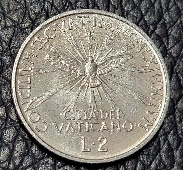 Read more about the article 1962 Vatican City 2 Lire Coin