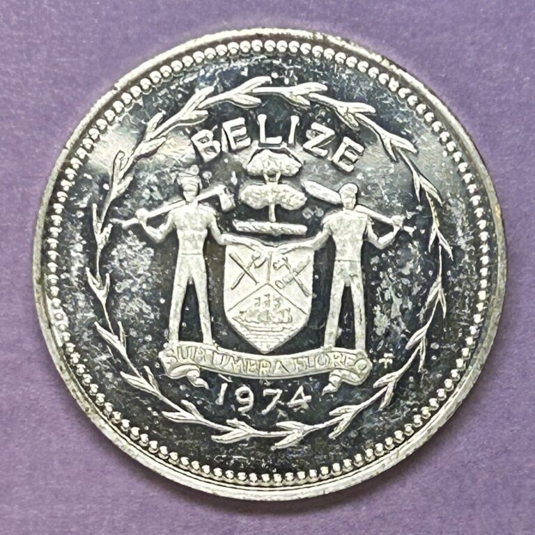 Read more about the article 1974 Belize 1 Cent Silver Proof Coin