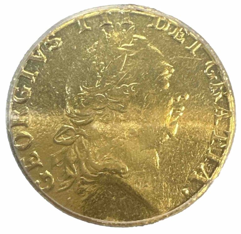 Read more about the article 1787 Britain UK George III Gold Guinea Coin 1G – XF40 Extra Fine Details – Rare