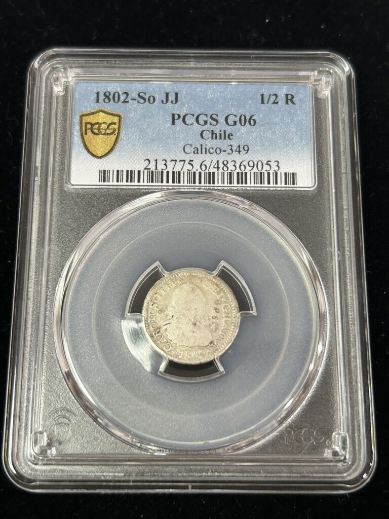 Read more about the article SASA 1802 So Jj Chile 1/2 Real Pcgs G6