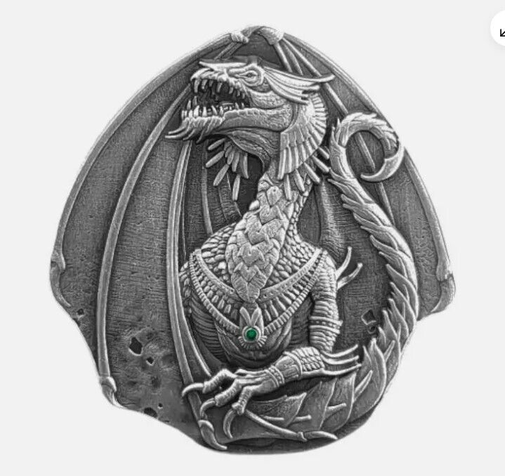 Read more about the article 2023 Fiji Dragons of the World: Egyptian Dragon Coin 1 oz .999 Silver ONLY 1500*