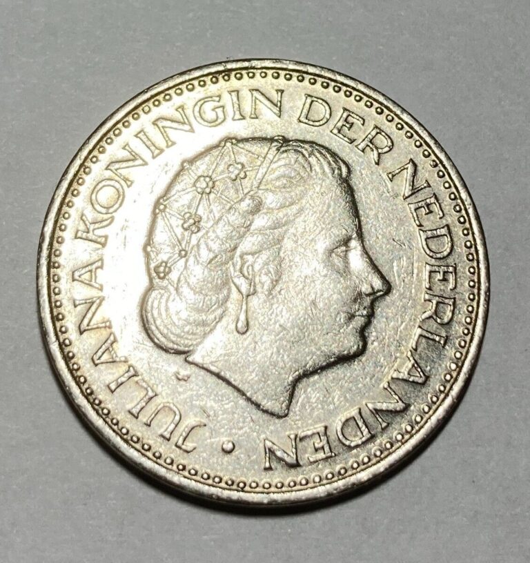 Read more about the article 1970 Netherlands Dutch 1 Gulden Coin