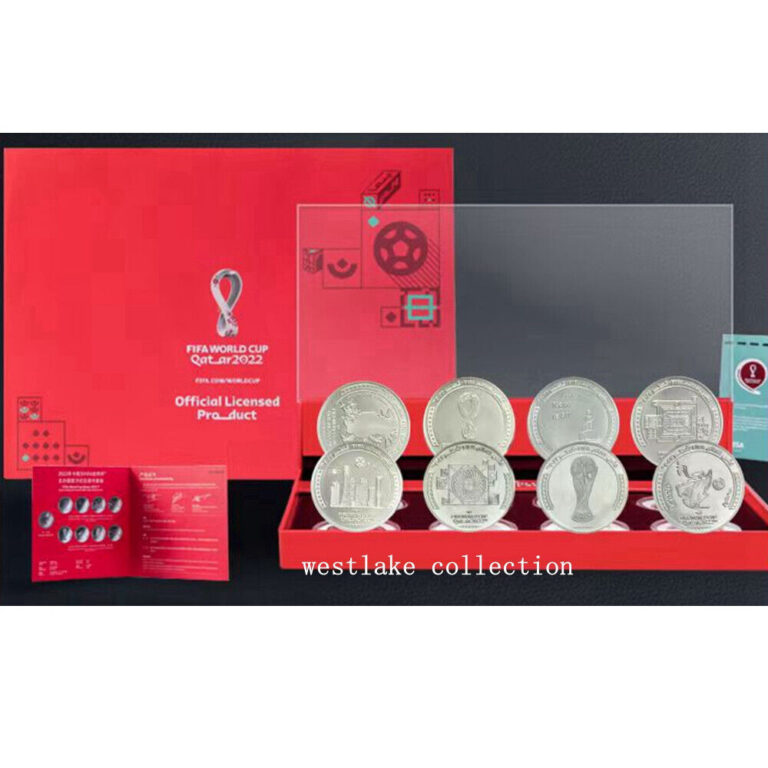 Read more about the article 2022 Official authenti Qatar World Cup commemorative coin 8PCS Set UNC