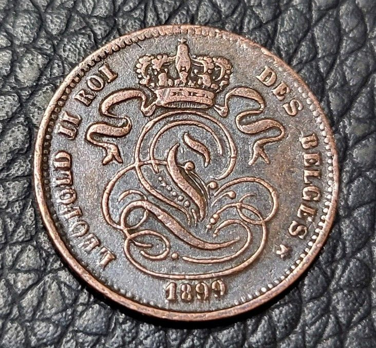 Read more about the article 1899 Belgium 1 Centime Coin