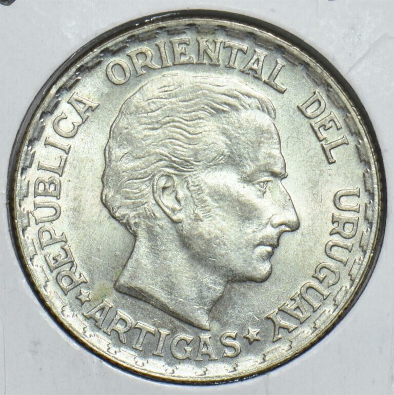 Read more about the article Uruguay 1943 S 50 Centesimos Silver 491521 combine shipping