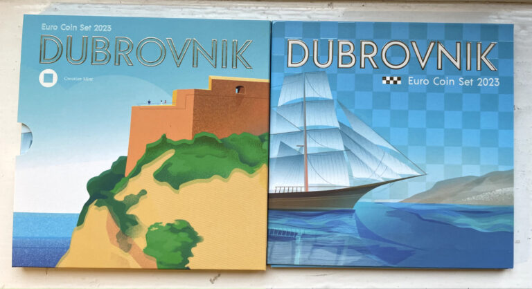 Read more about the article Croatia 2023 official euro coin set – Dubrovnik – BU