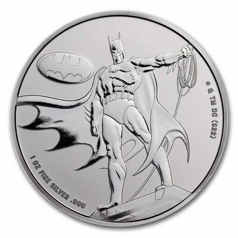 Read more about the article 2023 Samoa DC Comics BATMAN 1 oz .999 Silver Coin BU in Capsule