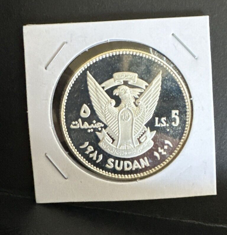 Read more about the article 1981 Sudan 5 Pounds Silver Proof Coin – International Year of the Child