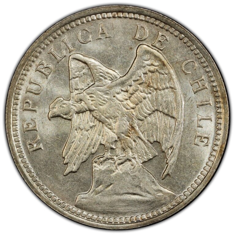 Read more about the article 1932 Chile Peso  PCGS MS65 (Pop 2/2)