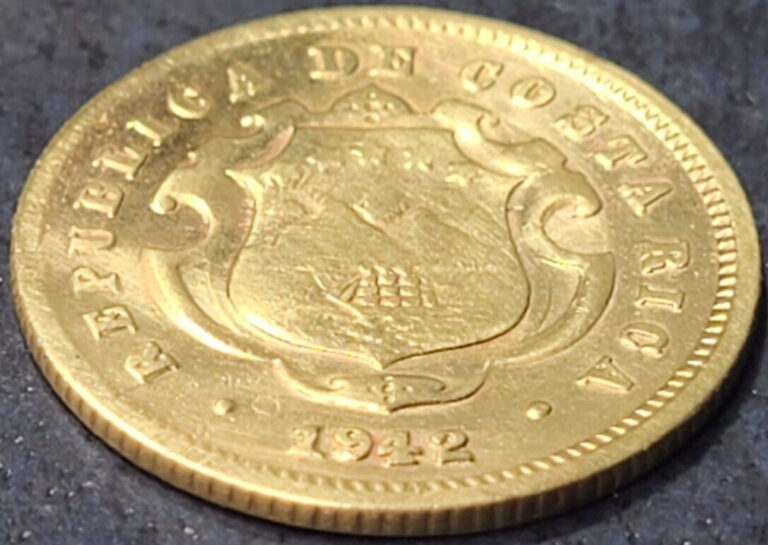 Read more about the article 1942 Costa Rica 10 Centimos (ONLY 1 MIL MINT) KM# 180 US SELLER COMBINED SHIP.