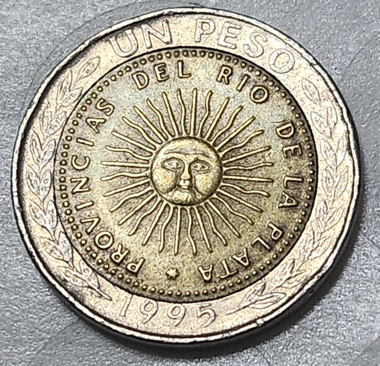 Read more about the article ARGENTINA 🇦🇷 ONE (1) PESO COIN 1995