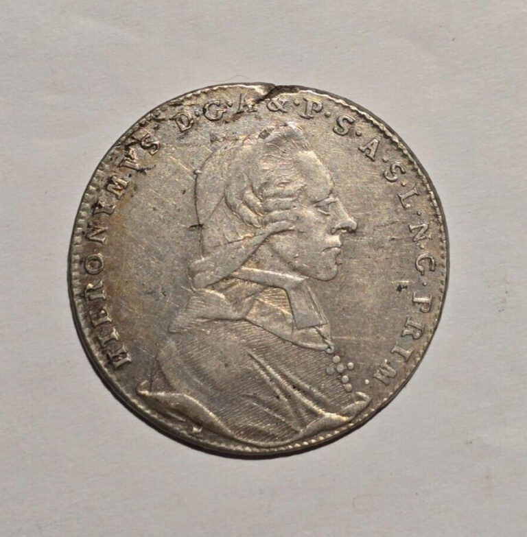 Read more about the article 1793-M Austria Salzburg 20 Kreuzer