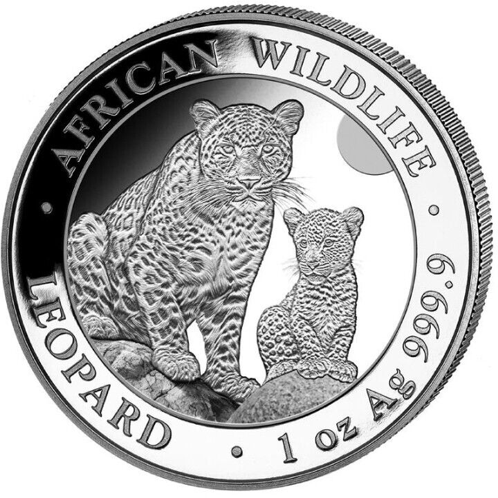 Read more about the article 1 oz 2024 Somali Leopard Silver Coin